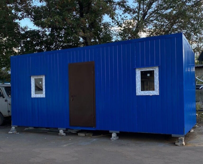 Будівля мобільна  контейнерного типу з санвузлом